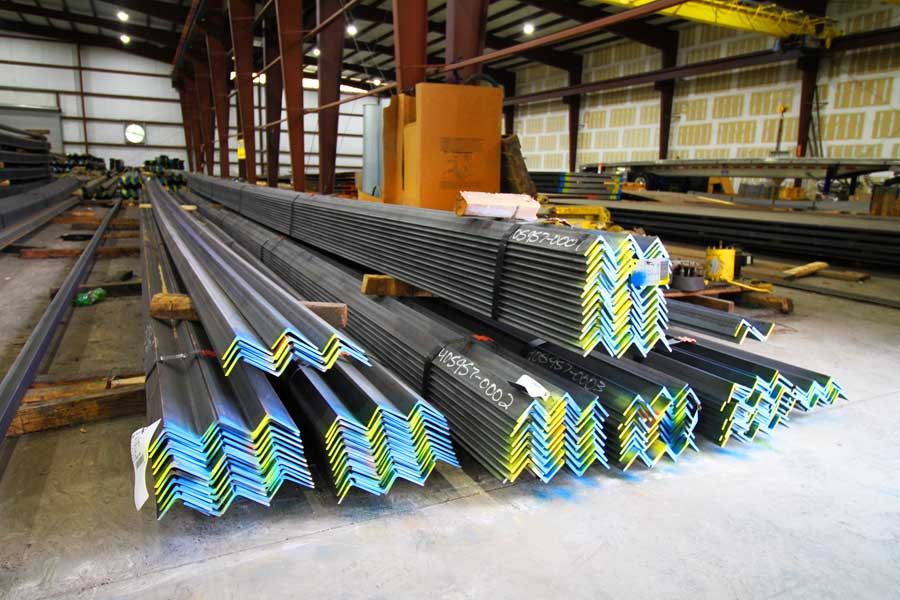 Steel material prepared for industry solution projects